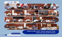 بررسی عملکرد آسفالت و برنامه‌ریزی برای راه‌اندازی واحد فوریت‌های عمرانی در کمیسیون عمران شورای اسلامی شهر بندرعباس