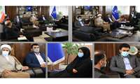 اعضای شورای اسلامی شهر بندرعباس با مدير کل بنادر و دریانوری ديدار و گفتگو کردند.