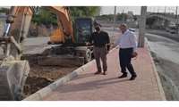 اسماعیل رئیسی نایب رئیس کمیسیون عمران از پل درحال ساخت چهارراه قدس بازدید کرد.